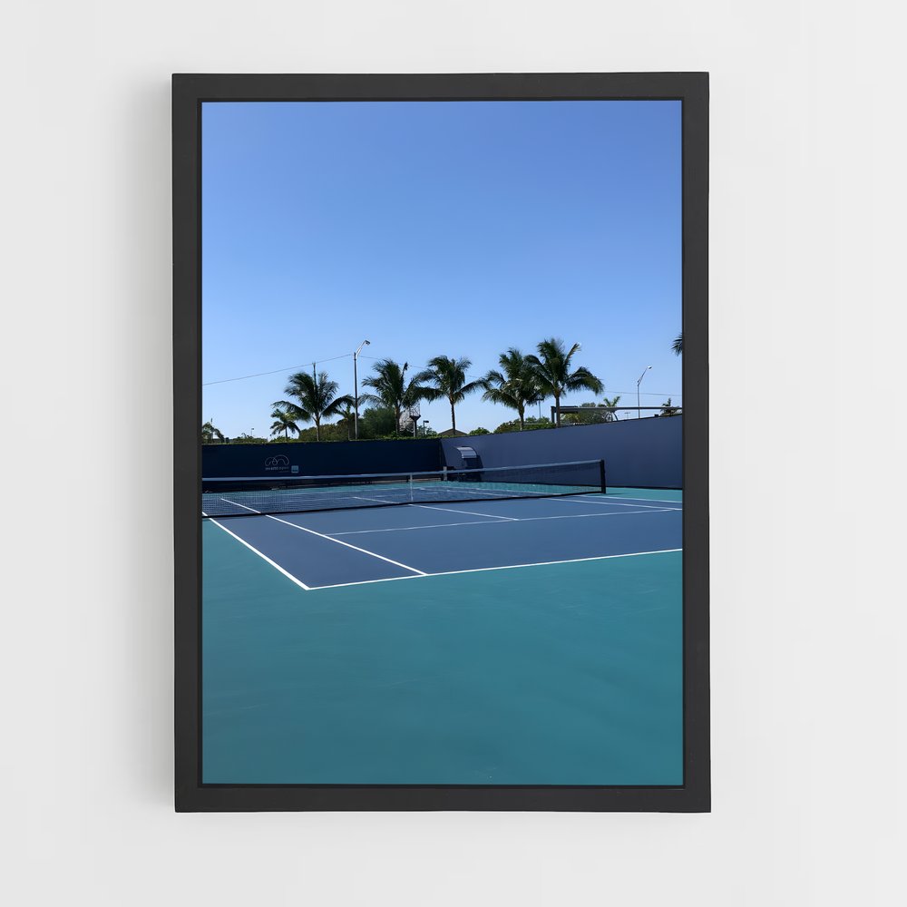 Poster Match à Miami – affiche Tennis (vue 2)